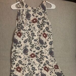 Theory Floral Printed dress